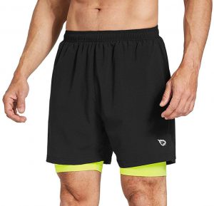 BALEAF Men's 5 Inch Running Athletic Shorts