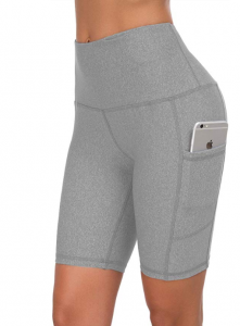 Custer's Night High Waist Out Pocket Yoga Short