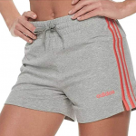 adidas women's essentials 3-stripes shorts