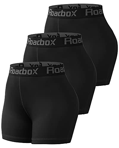 Roadbox Women's Spandex Compression Shorts - Convenient and Comfortable