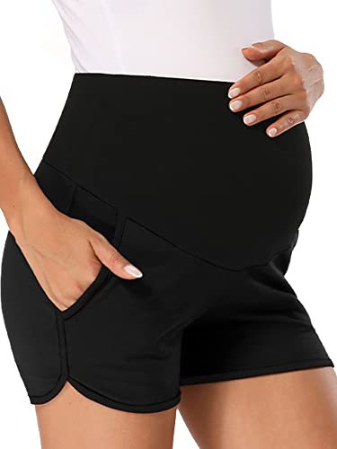 PACBREEZE Women's Maternity Shorts