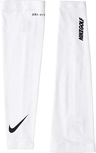 Nike Solar Sleeve with DRI-FIT Technology - White Mens ML