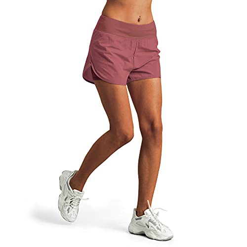 M MOTEEPI Women's 2-in-1 Athletic Shorts with Liner Pockets