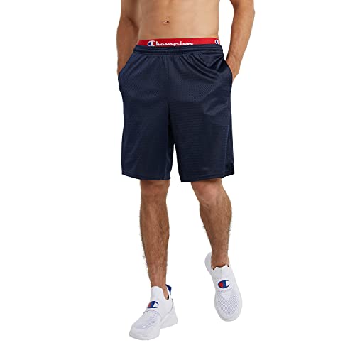 Champion mens 9" Mesh Shorts - Comfortable and Versatile