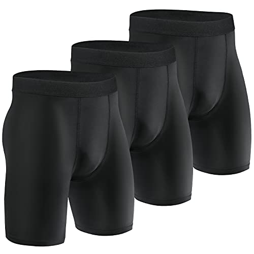 Niksa Compression Shorts Men Quick Dry Athletic Shorts-M