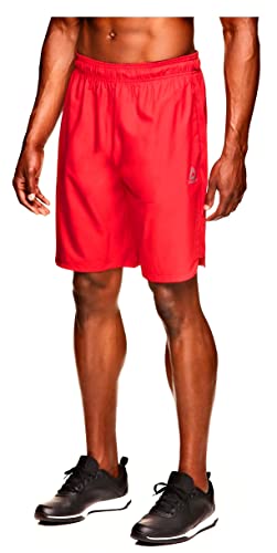 Reebok Lightweight Workout Gym & Running Shorts - Red