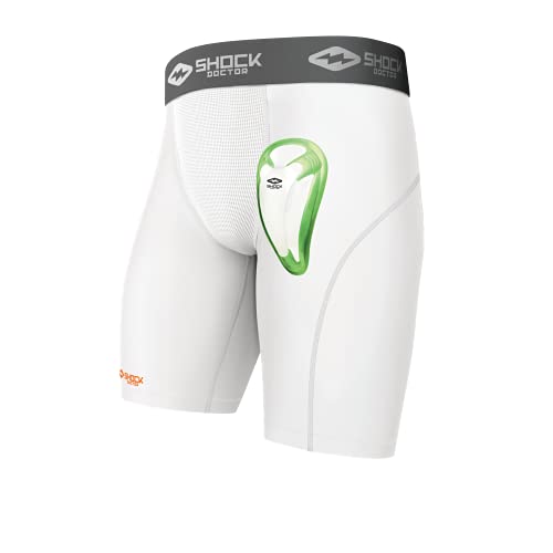 Shock Doctor Compression Shorts with Bio-Flex Cup