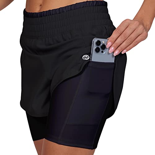 Running Shorts with Compression Pocket