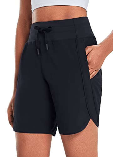 BALEAF Women's 7" Athletic Long Running Shorts