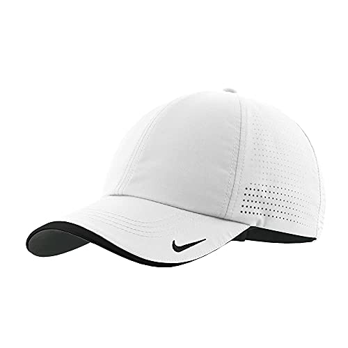 Nike Dri-FIT Low Profile Swoosh Baseball Cap - White