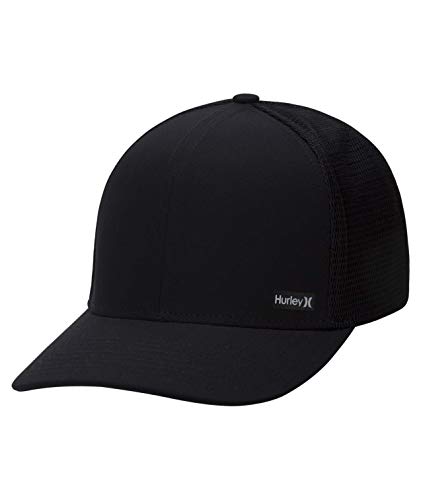 Hurley Men's Dri-Fit Snapback Baseball Cap, Black