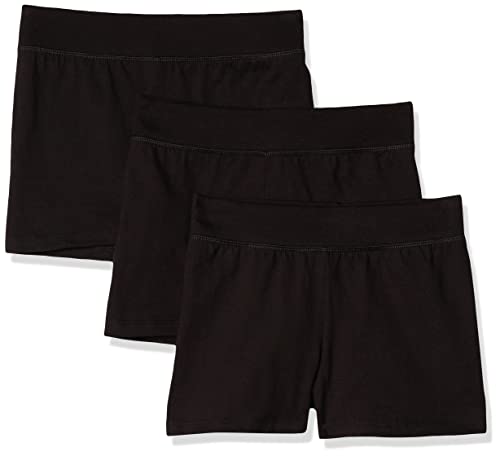 Hanes Girls' Jersey Shorts (Pack of 3)