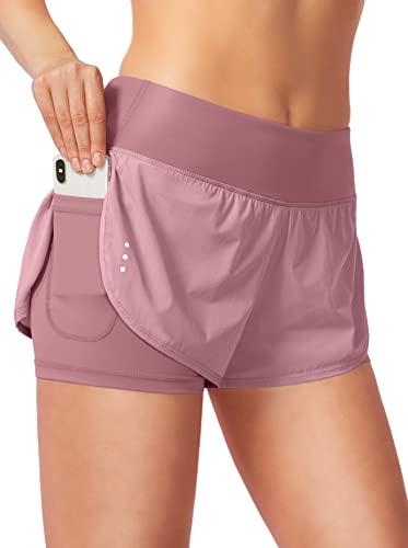 Soothfeel 2 in 1 Running Shorts