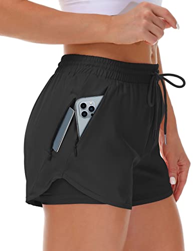 Mancreda Women's Running Shorts with Liner - Comfort and Functionality