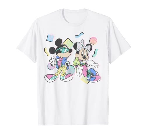 Disney Mickey & Minnie Retro 80's Style T-Shirt