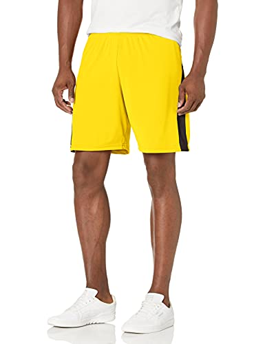 PUMA Men's LIGA Shorts - Cyber Yellow/Black