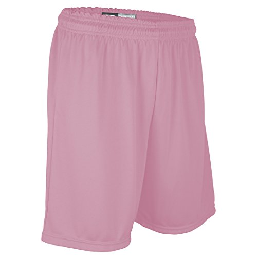 Youth Basketball High Performance Athletic Short (Pink, Small)
