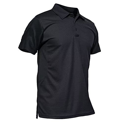 MAGCOMSEN Men's Short Sleeve Tactical Polo Shirt