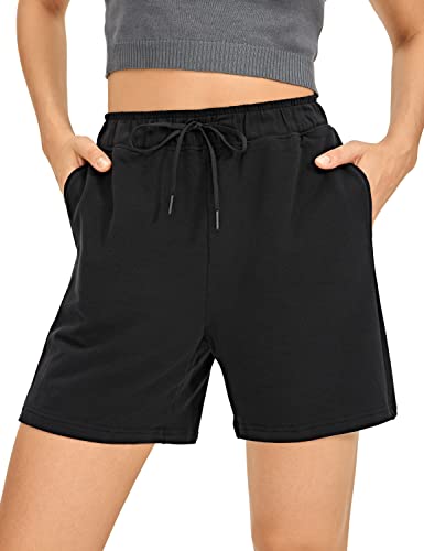 CRZ YOGA Cotton Sweat Shorts