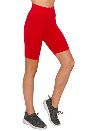 14 Best Women's Red Gym Shorts For 2023 | Runningshorts