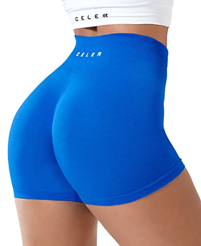 CELER Womens Workout Shorts - Scrunch Butt Gym Shorts