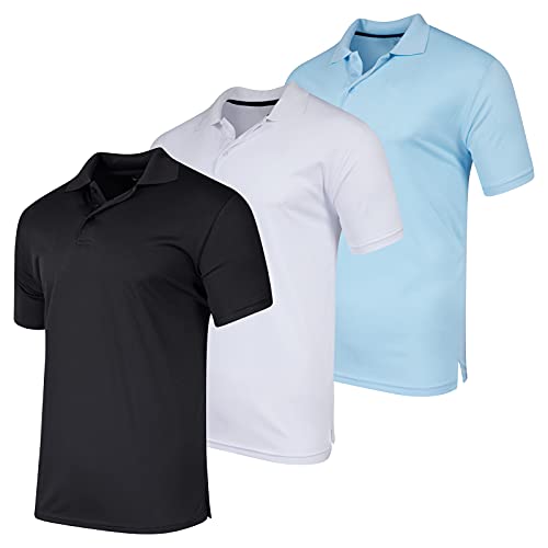 3 Pack Quick Dry Fit Polo Shirt