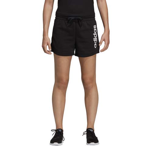 adidas Women's Linear Logo Slim-Fit Shorts