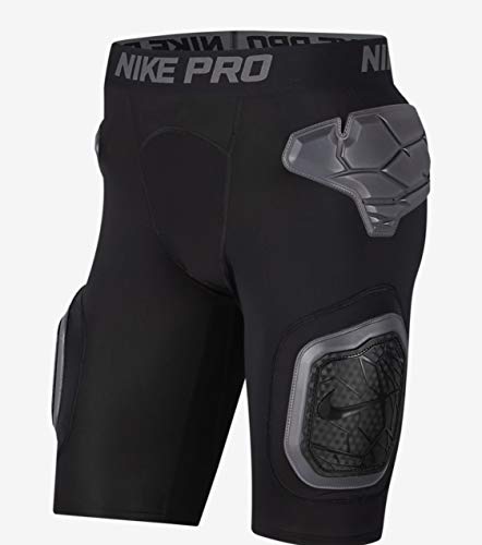 Nike Pro Hyperstrong Compression Shorts - Impact Protection, Black, Large
