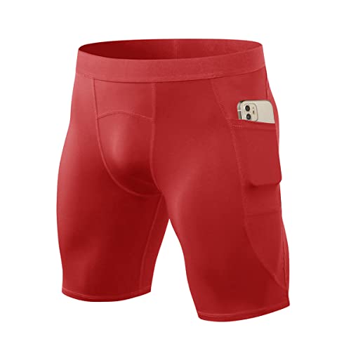 CARGFM Compression Shorts Red