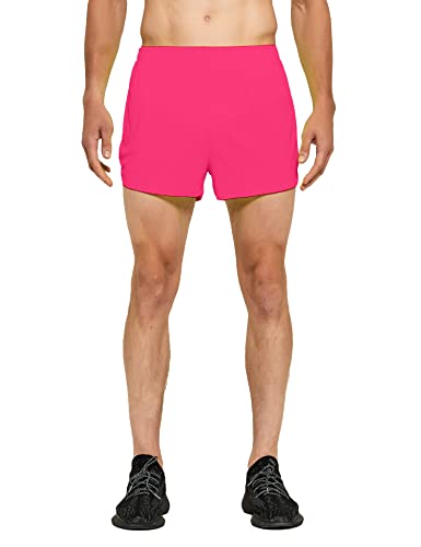 DEMOZU Men's Neon Running Shorts