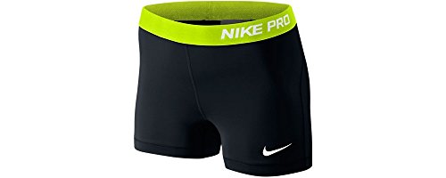 Nike 3" Pro Core Compression Shorts - Black/Volt