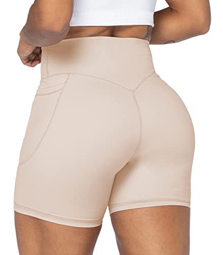 Sunzel Biker Shorts for Women with Pockets