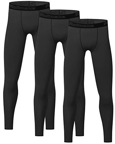Youth Boys' Compression Leggings Tights Athletic Pants