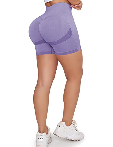 YEOREO Women High Waist Workout Shorts
