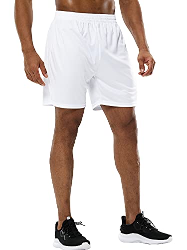 MIER Men's Athletic Shorts Without Pockets