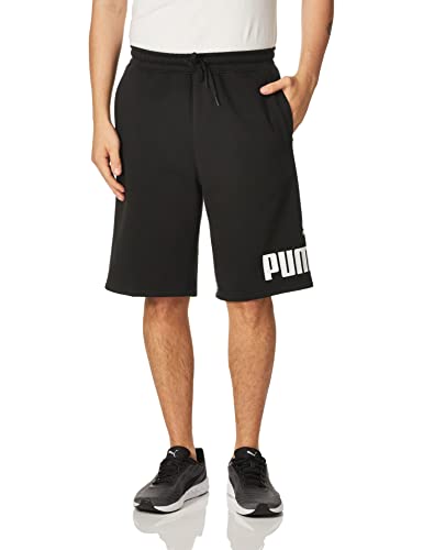PUMA Men's Big Logo Fleece Shorts