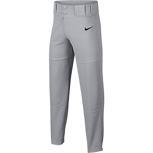 Nike Boys Core Open Hem Pants Gray