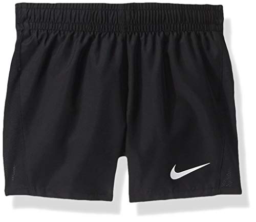 Nike Girl's Dry Running Shorts - Black/White