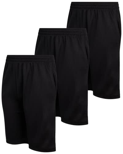 Mad Game Boys' Active Shorts - Performance Mesh Gym Shorts for Boys