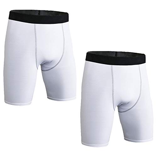 LANBAOSI Boys' Compression Shorts
