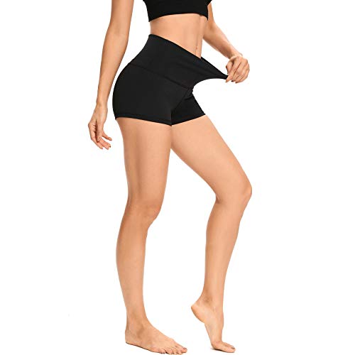 LXNMGO Women's High Waist Yoga Shorts