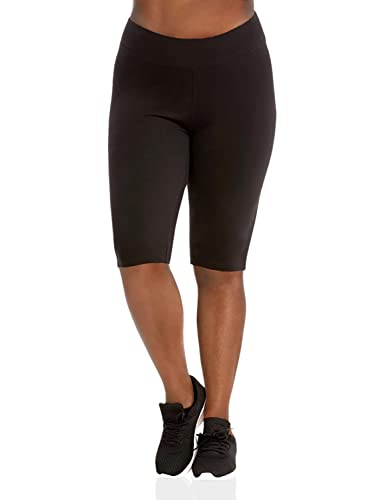 Women's Cotton Biker Shorts - Plus Size