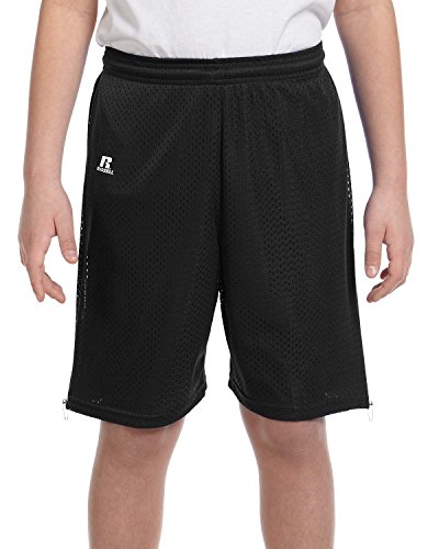 Russell Athletic Boys Mesh Athletic Shorts - Comfortable and Stylish