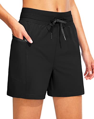 Svensker Women's Athletic Shorts with Pockets - Comfortable and Practical
