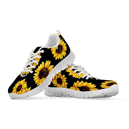 Yellow Sunflower Sport Shoes