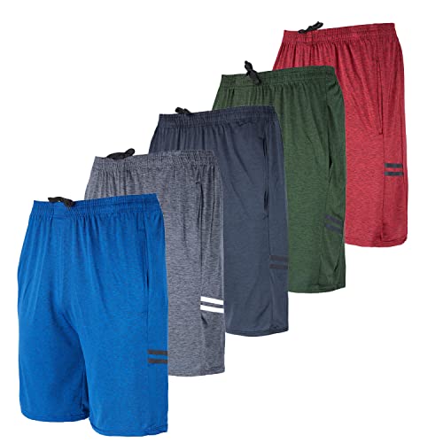 Men's Quick Dry Fit Athletic Performance Shorts