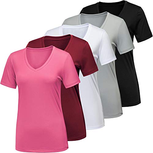 Moisture Wicking Quick Dry Workout Shirts for Women