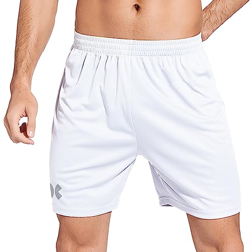 Kgamfar Men's Gym Shorts without Pockets