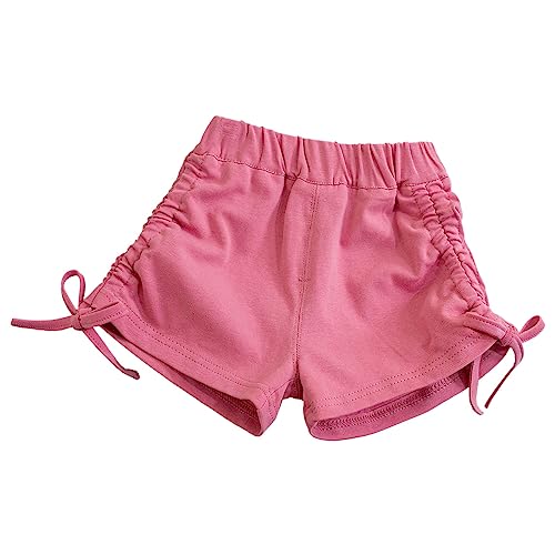 Fashionable Toddler Athletic Shorts in Pink