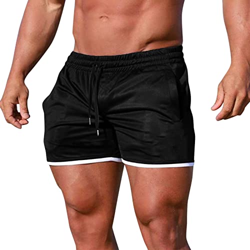 Mens 2 in 1 Running Shorts Big and Tall Shorts for Men
